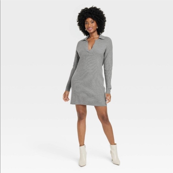Collared Sweater Dress: A New Day Long Sleeve Polo
Sweater Dress nwt - Picture 3 of 10